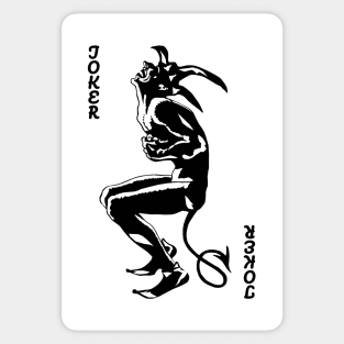 Vintage Character of Playing Cards Sticker